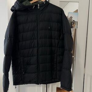 Linksoul Men's Black Puffer Jacket
